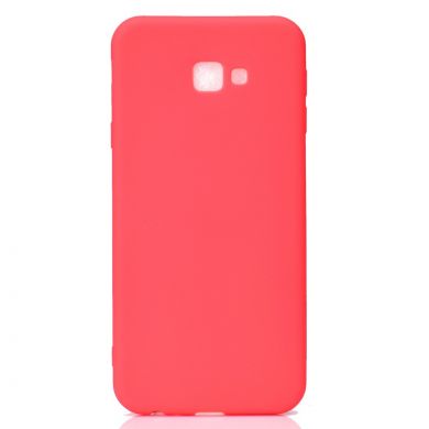 Силиконовый (TPU) чехол Deexe Matte Case для Samsung Galaxy J4+ (J415) - Red