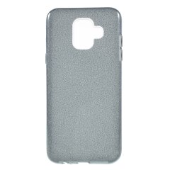 Силиконовый (TPU) чехол UniCase Glitter Cover для Samsung Galaxy A6 2018 (A600) - Grey