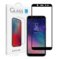 Защитное стекло ACCLAB Full Glue для Samsung Galaxy A6 2018 (A600) - Black