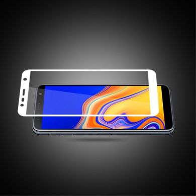 Защитное стекло AMORUS Full Glue Tempered Glass для Samsung Galaxy J6+ (J610) - White