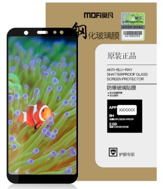 Защитное стекло MOFI 9H Full Cover Glass для Samsung Galaxy A6 2018 (A600) - Black