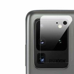 Защитное стекло на заднюю камеру Deexe Lens Protector для Samsung Galaxy S20 Ultra (G988)