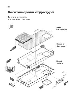 Защитный чехол ArmorStandart ICON Case для Samsung Galaxy A24 (A245) - Lavender