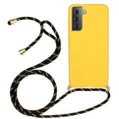 Захисний чохол Deexe Astra Case для Samsung Galaxy S21 Plus (G996) - Yellow