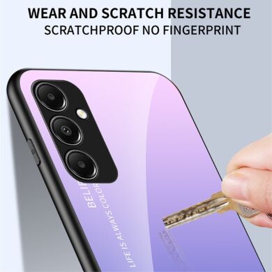 Защитный чехол Deexe Gradient Color для Samsung Galaxy A05s (A057) - Purple