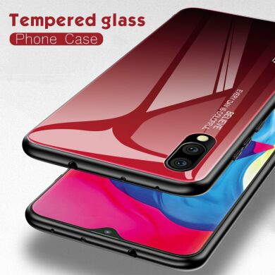 Защитный чехол Deexe Gradient Color для Samsung Galaxy M10 (M105) - Red