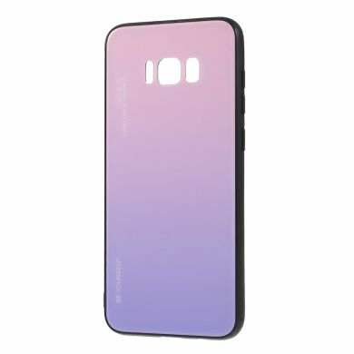 Защитный чехол Deexe Gradient Color для Samsung Galaxy S8 Plus (G955) - Pink / Purple