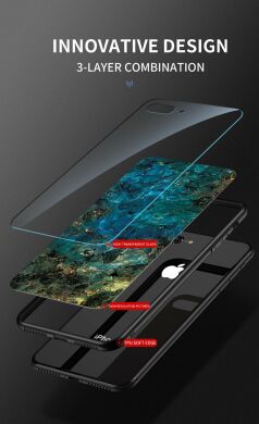 Защитный чехол Deexe Gradient Pattern для Samsung Galaxy A51 (А515) - Black