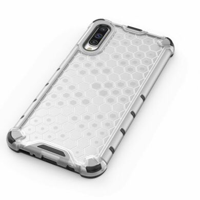 Захисний чохол Deexe Honeycomb Series для Samsung Galaxy A50 (A505) - White