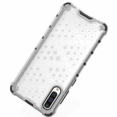 Защитный чехол Deexe Honeycomb Series для Samsung Galaxy A50 (A505) / A30s (A307) / A50s (A507) - White