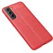 Защитный чехол Deexe Leather Cover для Samsung Galaxy S21 FE (G990) - Red. Фото 2 из 7
