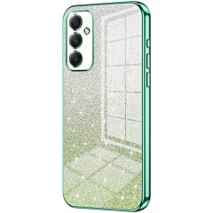 Защитный чехол Deexe Sparkles Cover для Samsung Galaxy A34 (A346) - Green