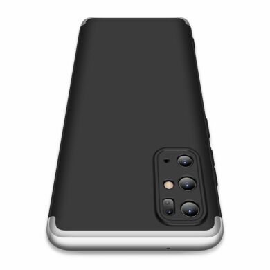 Защитный чехол GKK Double Dip Case для Samsung Galaxy S20 Plus (G985) - Black / Silver