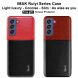 Защитный чехол IMAK Leather Series для Samsung Galaxy S21 FE (G990) - Black / Red. Фото 7 из 15