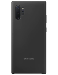 Захисний чохол Silicone Cover для Samsung Galaxy Note 10+ (N975)	 EF-PN975TBEGRU - Black