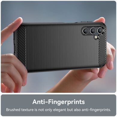 Защитный чехол UniCase Carbon для Samsung Galaxy A14 (A145) - Black
