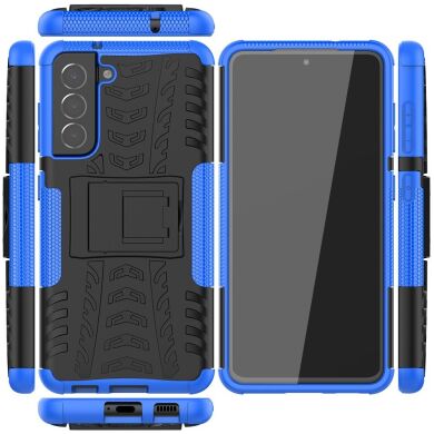 Защитный чехол UniCase Hybrid X для Samsung Galaxy S21 FE (G990) - Blue