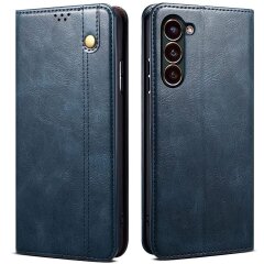 Защитный чехол UniCase Leather Wallet для Samsung Galaxy S23 - Blue