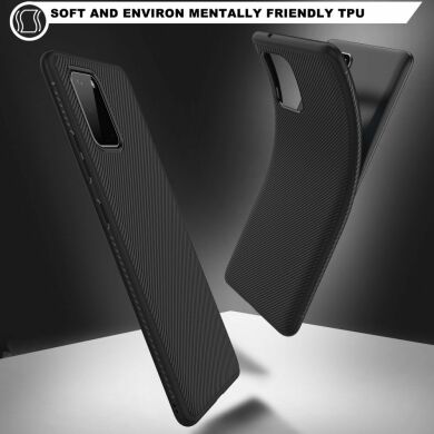 Защитный чехол UniCase Twill Soft для Samsung Galaxy S20 (G980) - Black