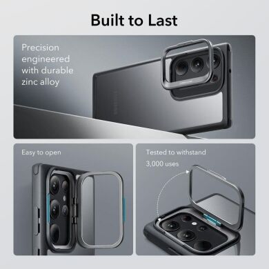 Захисний чохол ESR Classic Kickstand для Samsung Galaxy S23 Ultra (S918) - Clear / Black