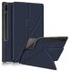 Чехол Deexe Origami Case для Samsung Galaxy Tab S8 Ultra (T900/T906) - Dark Blue. Фото 1 из 9