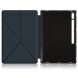 Чехол Deexe Origami Case для Samsung Galaxy Tab S8 Ultra (T900/T906) - Dark Blue. Фото 3 из 9