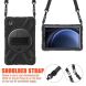 Защитный чехол Deexe Shockproof Case для Samsung Galaxy Tab A9 (X110/115) - Black. Фото 6 из 6