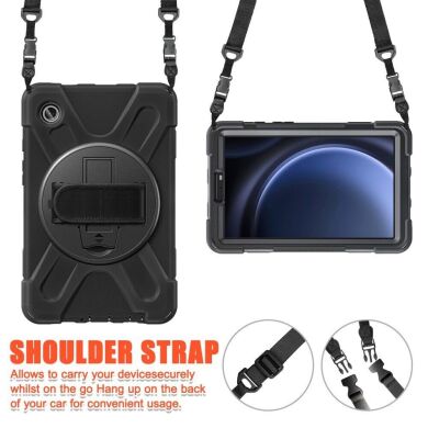 Защитный чехол Deexe Shockproof Case для Samsung Galaxy Tab A9 (X110/115) - Navy Blue