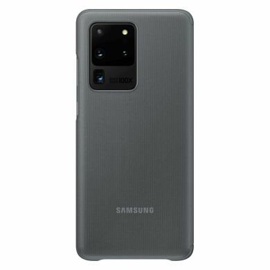 Чехол-книжка Clear View Cover для Samsung Galaxy S20 Ultra (G988) EF-ZG988CJEGRU - Gray