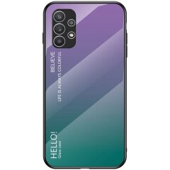 Защитный чехол Deexe Gradient Color для Samsung Galaxy A23 (A235) - Purple