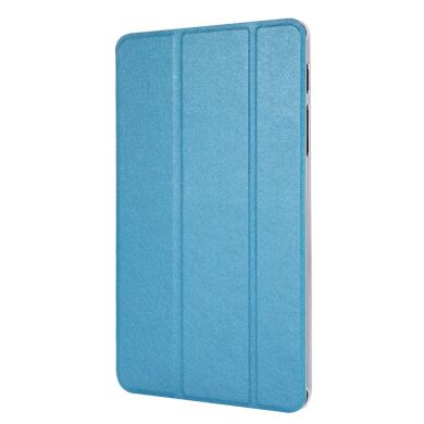 Чехол Deexe Silk Texture для Samsung Galaxy Tab A7 Lite (T220/T225) - Baby Blue