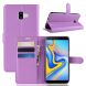 Чехол-книжка Deexe Wallet Style для Samsung Galaxy J6+ (J610) - Purple. Фото 1 из 6