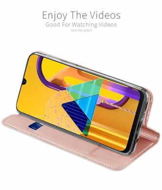 Чехол-книжка DUX DUCIS Skin Pro для Samsung Galaxy M30s (M307) / Galaxy M21 (M215) - Gold