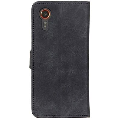 Чехол-книжка KHAZNEH Retro Wallet для Samsung Galaxy Xcover 7 (G556) - Black