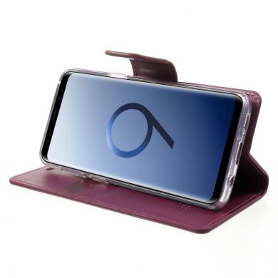 Чехол-книжка MERCURY Sonata Diary для Samsung Galaxy S9 (G960) - Wine Red