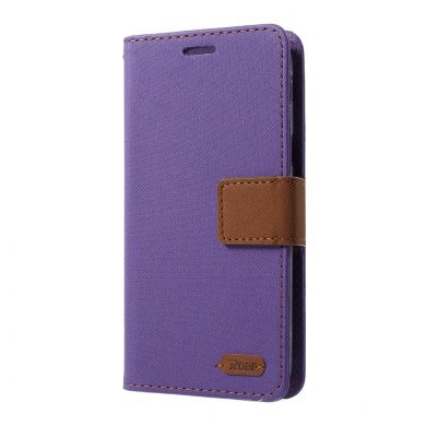 Чехол-книжка ROAR KOREA Cloth Texture для Samsung Galaxy J5 2017 (J530) - Violet