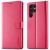 Чехол LC.IMEEKE Wallet Case для Samsung Galaxy S22 Ultra - Red
