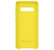 Чехол Leather Cover для Samsung Galaxy S10 Plus (G975) EF-VG975LYEGRU - Yellow. Фото 4 из 4