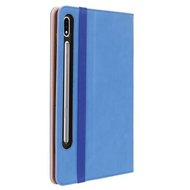 Чехол UniCase Business Style для Samsung Galaxy Tab S7 FE (T730/T736) - Blue