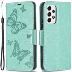 Чехол UniCase Butterfly Pattern для Samsung Galaxy A53 - Green