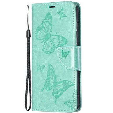 Чехол UniCase Butterfly Pattern для Samsung Galaxy S21 FE (G990) - Green