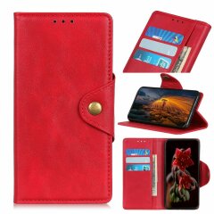 Чехол UniCase Vintage Wallet для Samsung Galaxy S20 Plus (G985) - Red