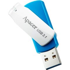 Флеш-накопичувач Apacer AH357 64GB USB 3.1 (AP64GAH357U-1) - Blue / White