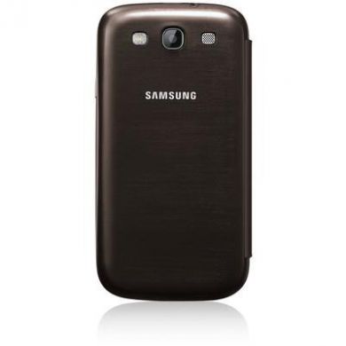 Flip cover Чехол для Samsung Galaxy S III (i9300) - Brown