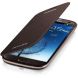 Flip cover Чехол для Samsung Galaxy S III (i9300) - Brown. Фото 1 из 4
