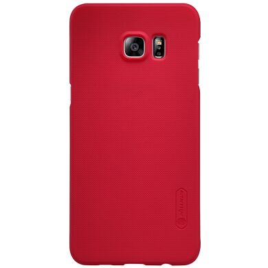 Пластиковая накладка NILLKIN Frosted Shield для Samsung Galaxy S6 edge+ (G928) - Red