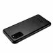 Кожаный чехол ICARER Slim Flip для Samsung Galaxy S20 (G980) - Black. Фото 5 из 10