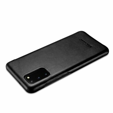 Кожаный чехол ICARER Slim Flip для Samsung Galaxy S20 (G980) - Black