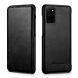 Кожаный чехол ICARER Slim Flip для Samsung Galaxy S20 (G980) - Black. Фото 2 из 10