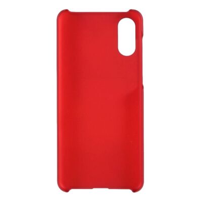 Пластиковый чехол Deexe Hard Shell для Samsung Galaxy A02 (A022) - Red